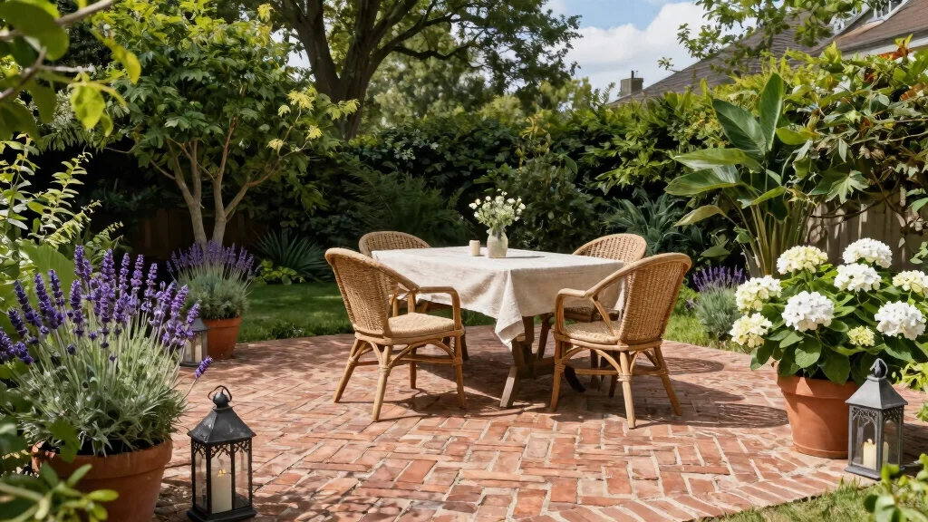 10 Brick Patio Ideas for Backyards That Create a Classic Look That Never Goes Out of Style