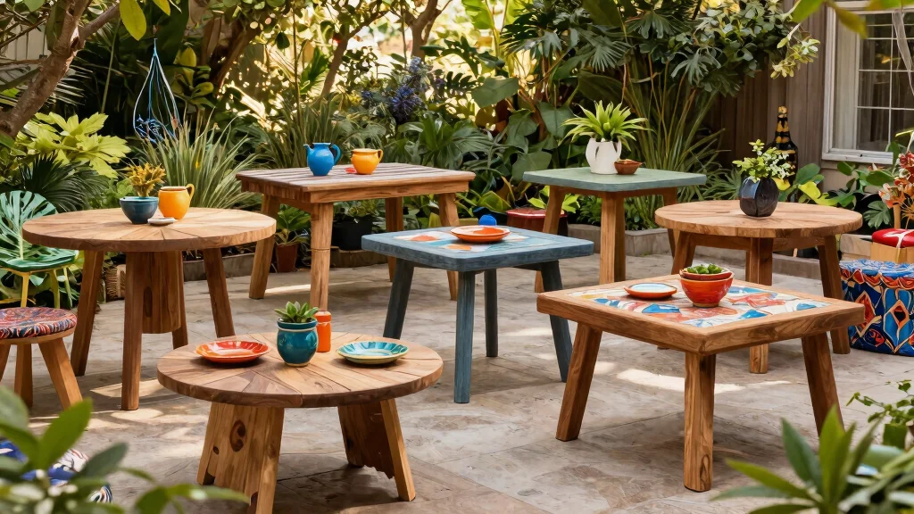 10 Patio Table Ideas That Anchor Your Outdoor Space With Style and Function