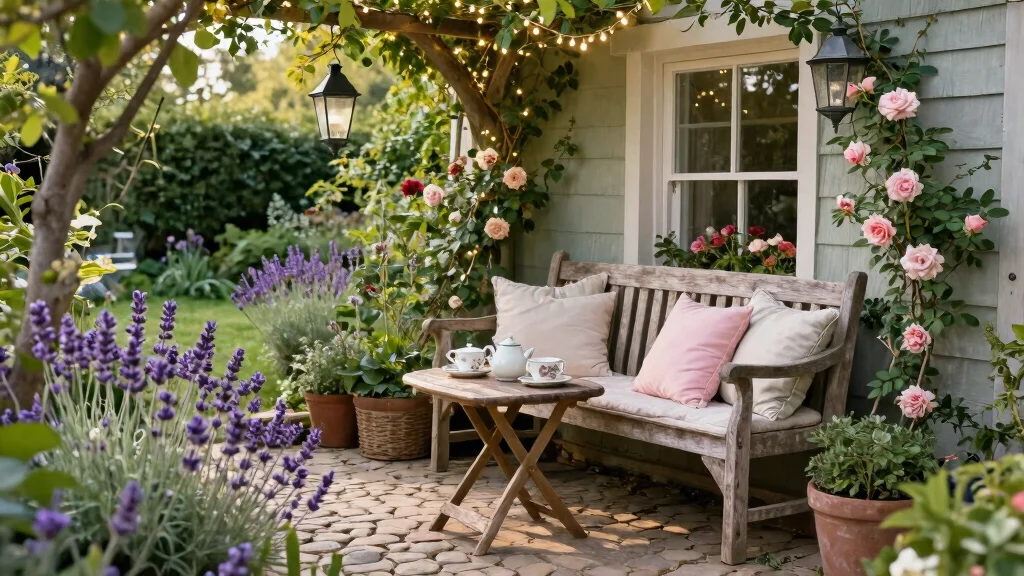 7 Cottage Patio Ideas That Create a Soft, Charming, and Effortlessly Welcoming Outdoor Space