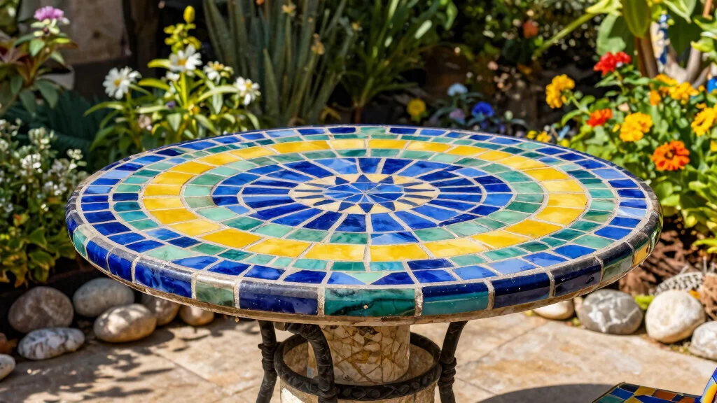 7 Mosaic Patio Table Ideas That Turn a Simple Surface Into a Stunning Work of Art