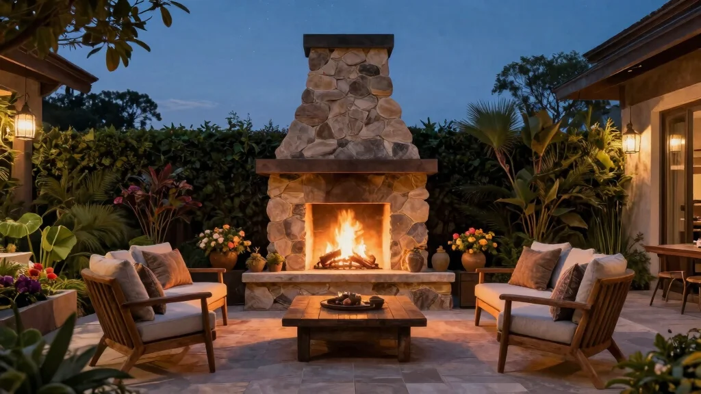 7 Patio Fireplace Ideas That Add Warmth, Drama, and a Stunning Focal Point Outdoors
