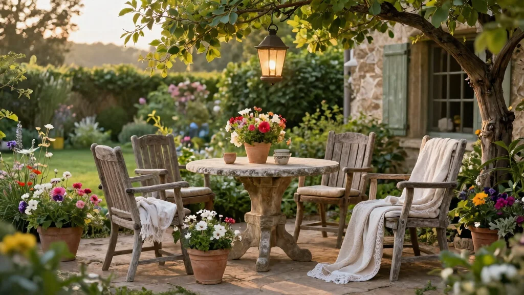8 French Country Garden Patio Ideas That Blend Rustic Warmth With Romantic Outdoor Beauty
