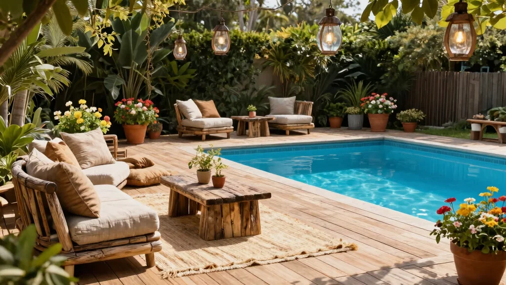 8 Pool Patio Decorating Ideas That Make Every Inch Around Your Pool Look Intentional