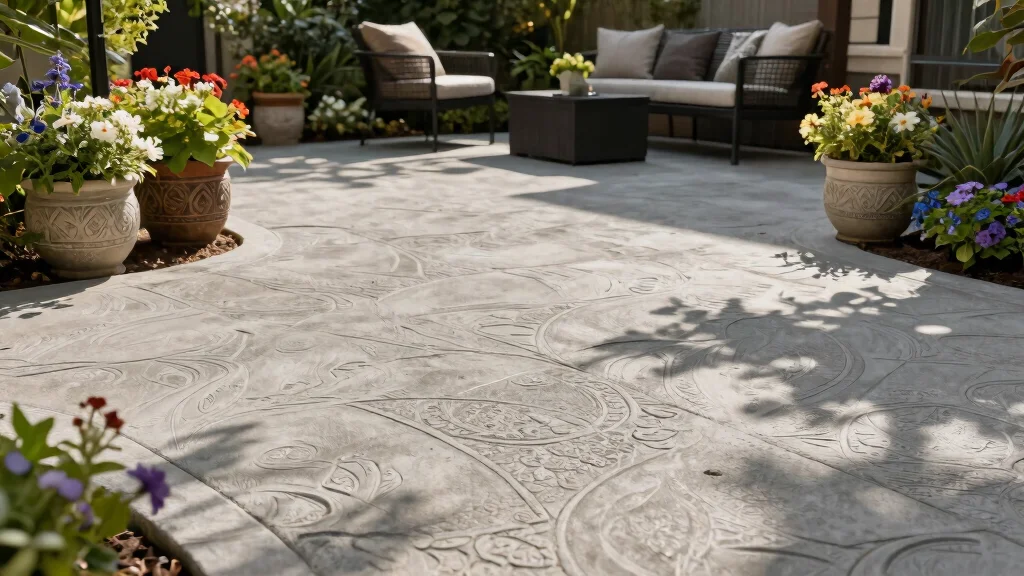 8 Stamped Concrete Patio Ideas That Mimic High-End Materials at a Fraction of the Cost