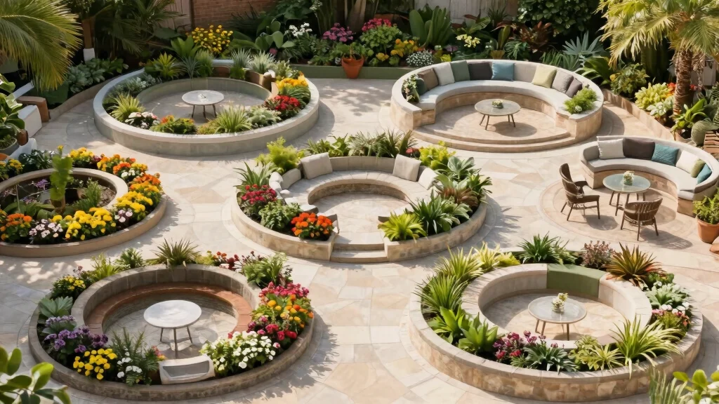 9 Circular Patio Ideas That Add a Soft, Dynamic Shape to Any Outdoor Living Space